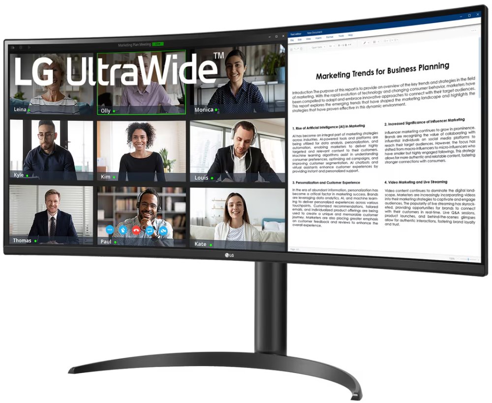 34" monitor LG 34WR55QK-B