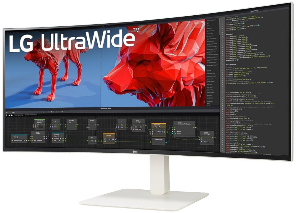 37,5" LG UltraWide 38WR85QC