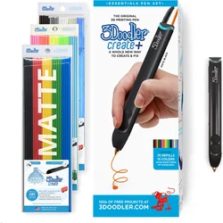 3Doodler 3D Pero Create+ 3D pero a 75 náplní a 5 šablon