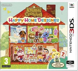 3DS Animal Crossing: Happy Home Designer+Card