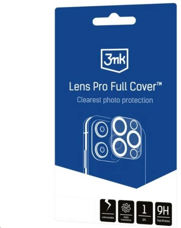 3mk Camera Protector Lens Pro Full Cover pre Apple iPhone 15 / iPhone 15 Plus
