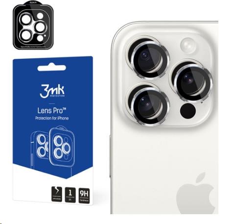 3mk Camera Protector Lens Protection Pro pre Apple iPhone 15, strieborná