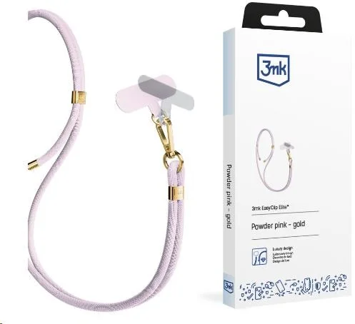 3mk EasyClip Elite Powder Pink (gold)
