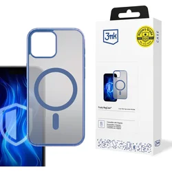 3mk Frosty MagCase Blue iPhone 15