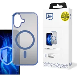 3mk Frosty MagCase Blue pre Apple iPhone 16