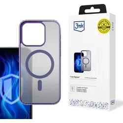 3mk Frosty MagCase Purple iPhone 14 Pro Max