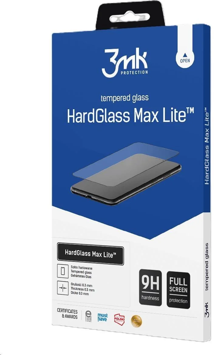 3mk HardGlass Max Lite Black pre Samsung Galaxy S25