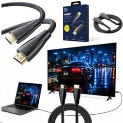 3mk Hardy HDMI 2.1 3 m, černý