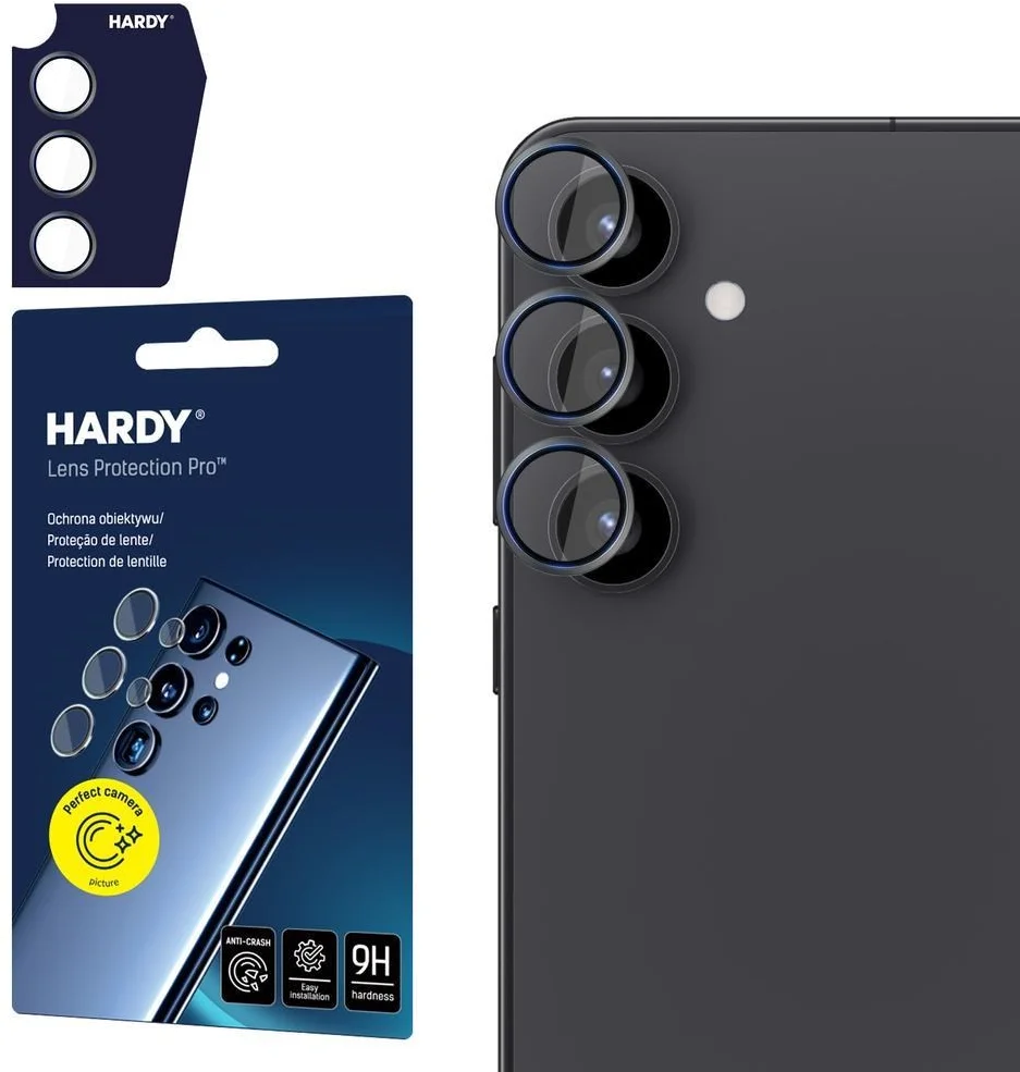 3mk HARDY Lens Protection Pro Black pre Samsung Galaxy S25+