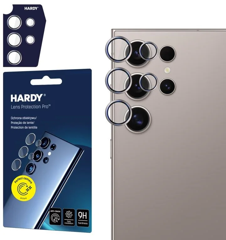 3mk HARDY Lens Protection Pro pre Samsung Galaxy S24 Ultra Gray
