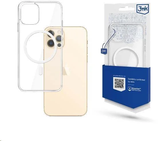 3mk MagCase ochranný kryt pre Apple iPhone 14, číry