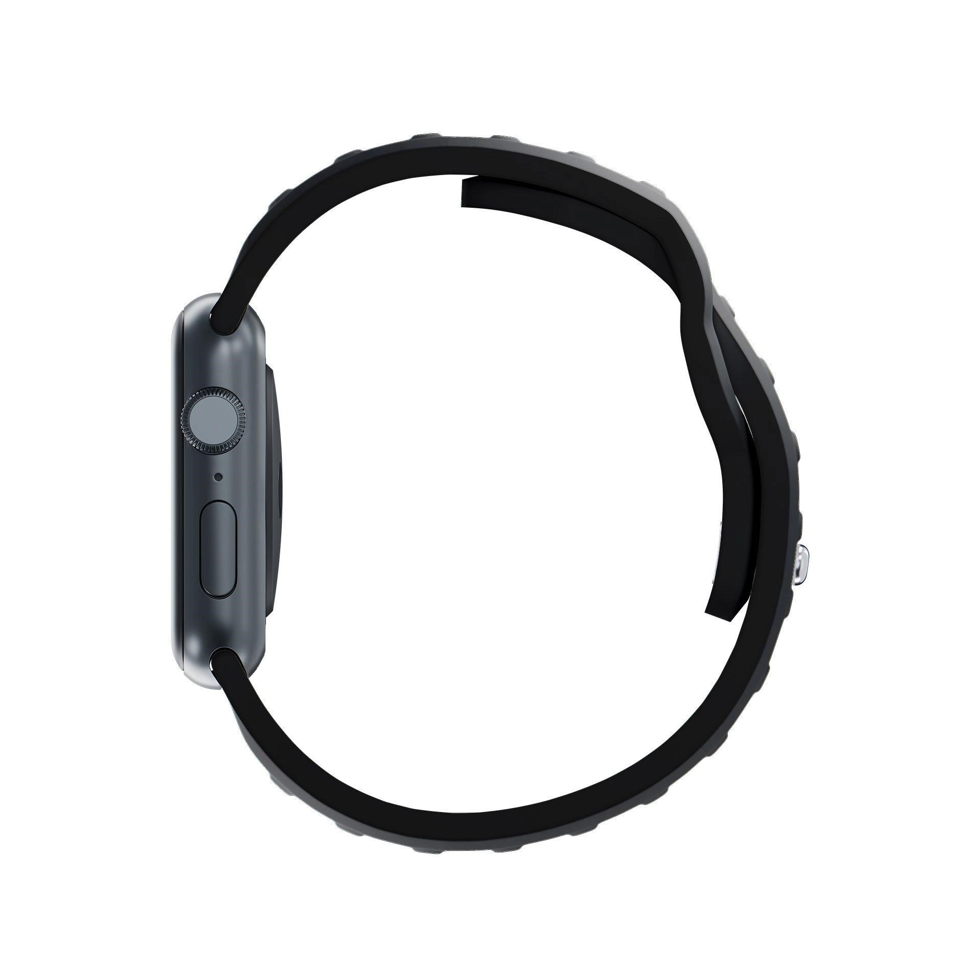 3mk Náramok na hodinky Apple 38/40/41 Čierny