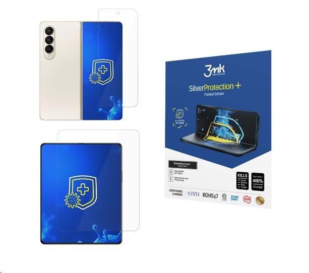 3mk ochranná folie SilverProtection+ Folded Edition pro Samsung Galaxy Z Flip 3 5G (vnější + vnitřní)