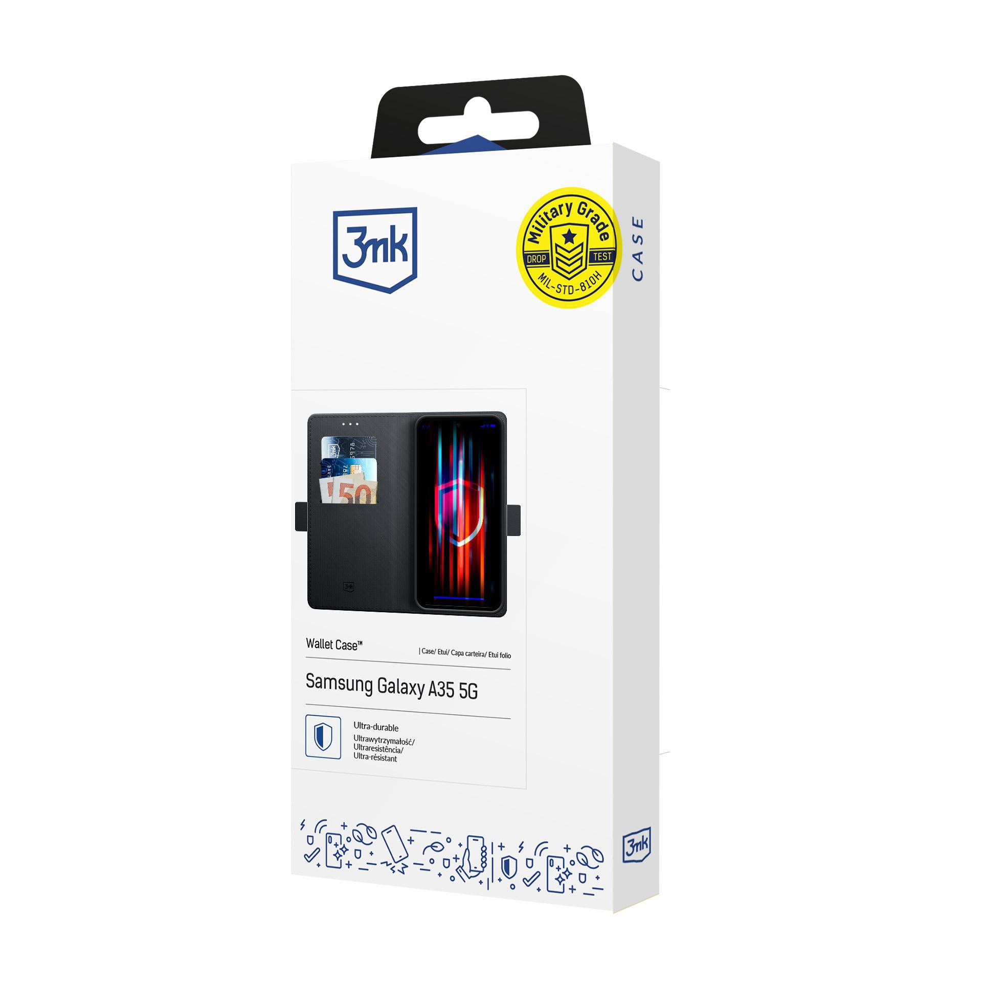 3mk ochranné pouzdro Wallet Case pro Samsung Galaxy A57