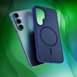 3mk ochranné puzdro Smoke MagCase Blue pre Samsung Galaxy S26