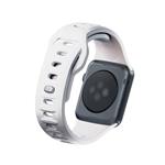 3mk Silikónový remienok pre Apple 38/40/41 mm White