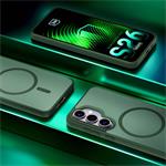3mk Smoke MagCase Green Galaxy S26