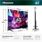 43" HISENSE 43E7S PRO (2026)