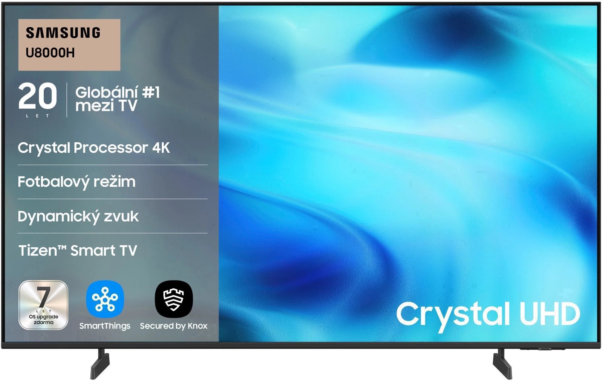 43" SAMSUNG UE43U8072H (2026)