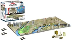 4D PUZZLE Cityscape Time panorama Paříž 1113 dílků