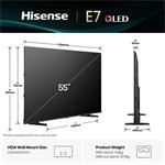 55" HISENSE 55E7Q (2025)
