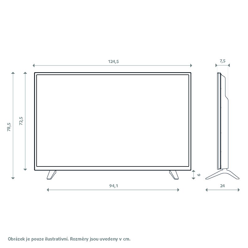 55" JVC LT-55VU3305