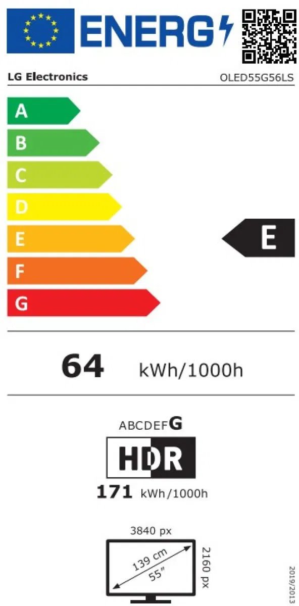 55" LG OLED55G56LS (2025)
