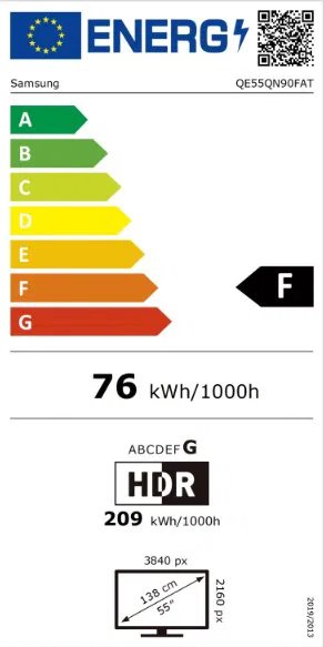 55" SAMSUNG QE55QN90F (2025)