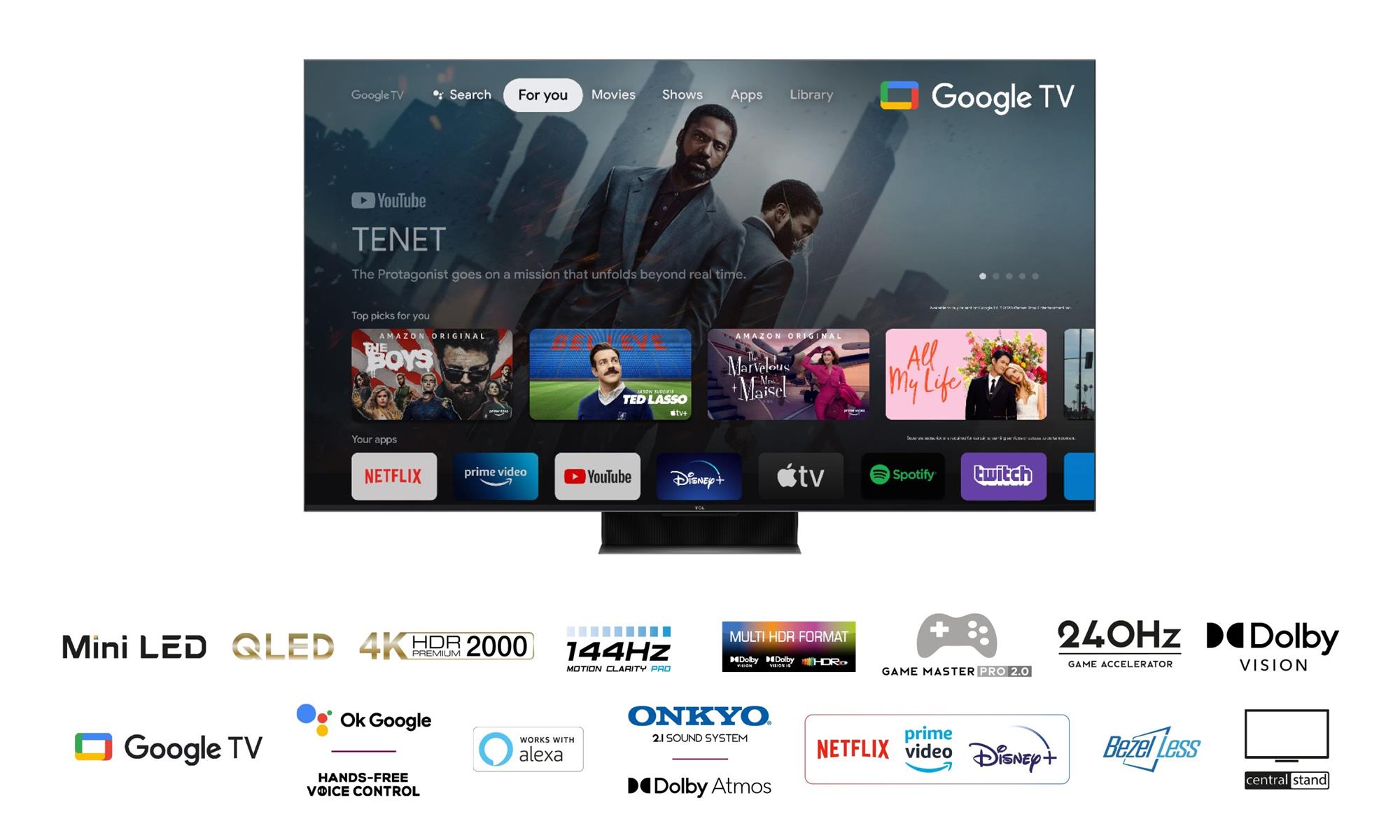 65" TCL 65C845