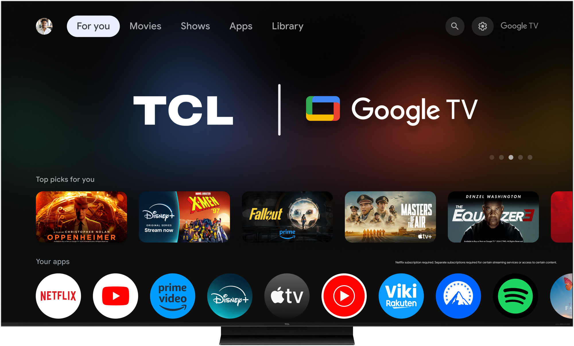 65" TCL 65Q7C