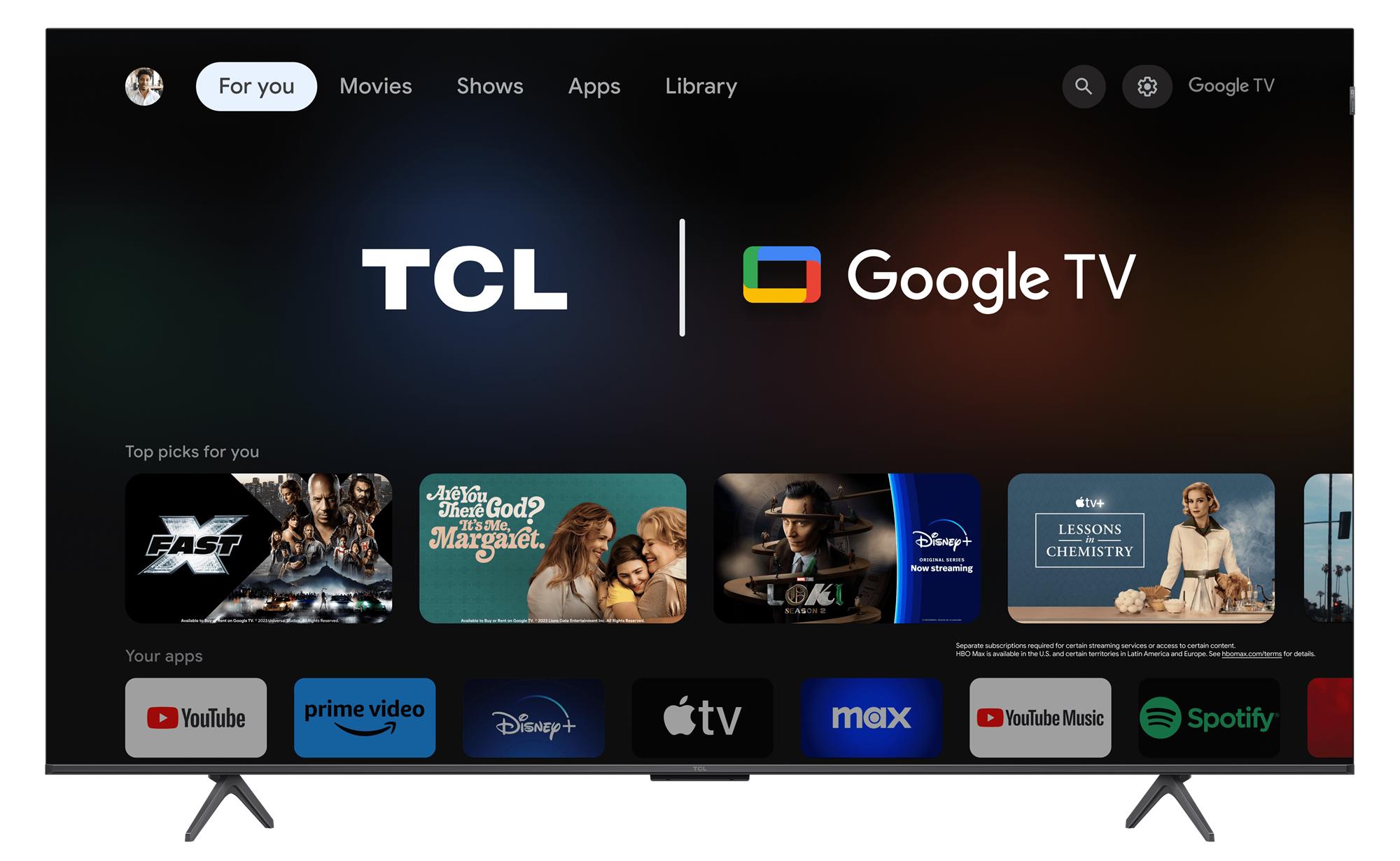 65" TCL 65T8B