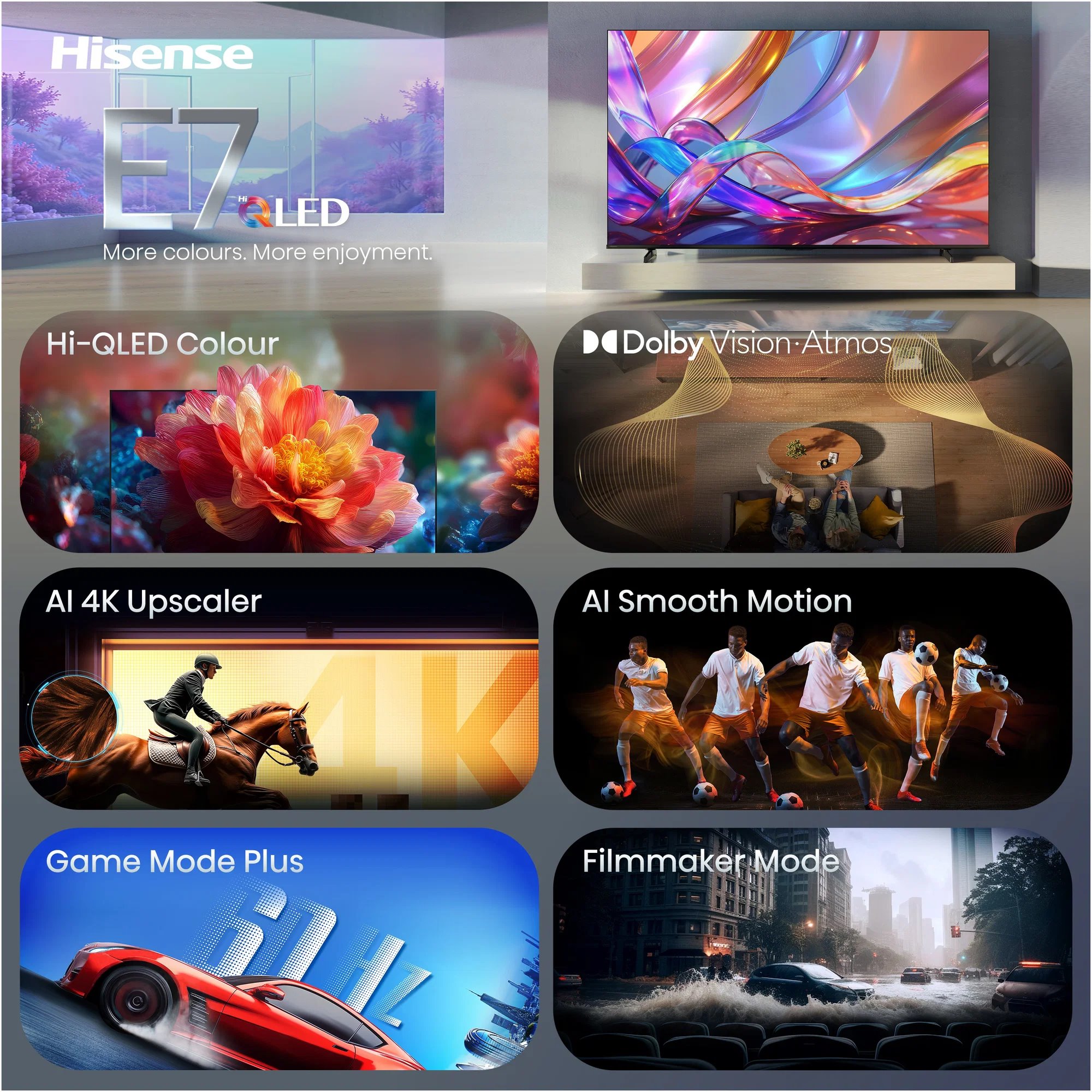75" HISENSE 75E7S (2026)