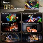 75" HISENSE 75UR8S (2026)