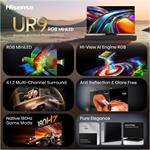 85" HISENSE 85UR9S (2026)