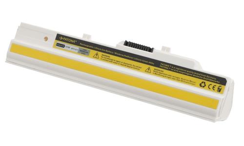 PATONA baterie pro ntb MSI Wind U90 U100 11,1V 6600mAh, bílá
