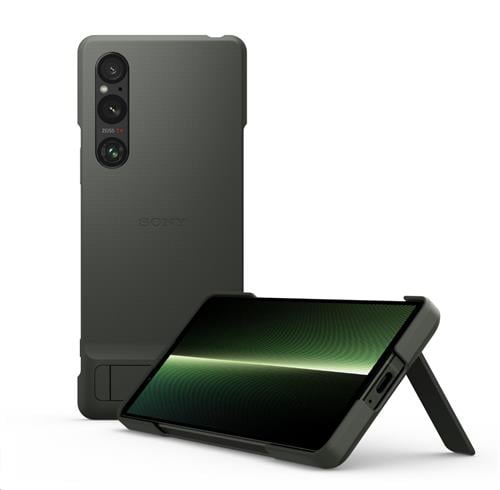 Sony Xperia Stand Cover pro Xperia 1 V 5G zelené