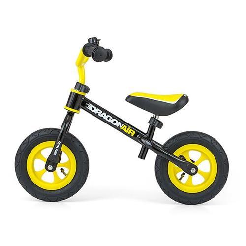 Milly Mally Detský bicykel Dragon Air čierny