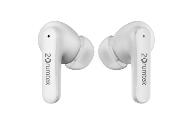 A4Tech bezdrátová sluchátka B25, TWS, Bluetooth, bílá