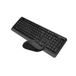 A4tech FG1012, bezdrátový kancelářský set klávesnice s myší, černá