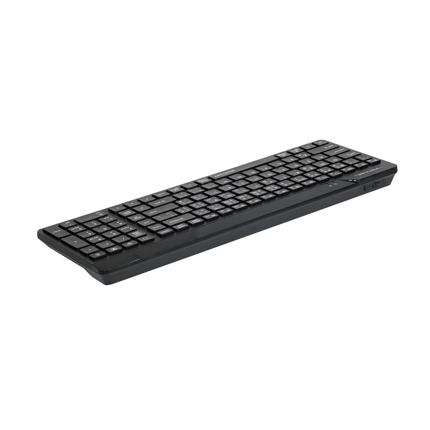 A4tech FStyler FBK27C AS, bezdrátová Dual mode Bluetooth+2,4G klávesnice, CZ, černá
