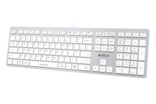 A4Tech FX50, bílá, CZ/SK