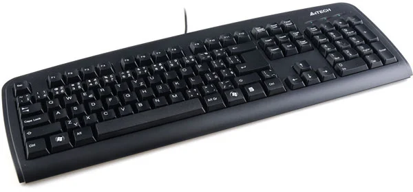 A4tech KB-720, čierna, CZ/SK