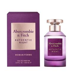 Abercrombie & Fitch Authentic Night Woman parfémovaná voda 100 ml Pro ženy