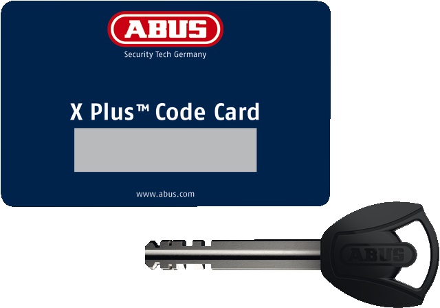 Abus 6500K/120 BK SH BORDO GRANIT Xplus / zámek skládací