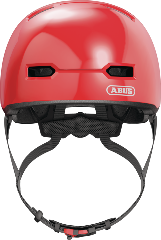 Abus Skurb Kid shiny red vel.M (50-55) / dětská helma