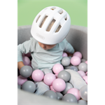 Abus Smiley 3.0 ACE LED pure white, veľkosť S ( 45-50) / prilba pre deti