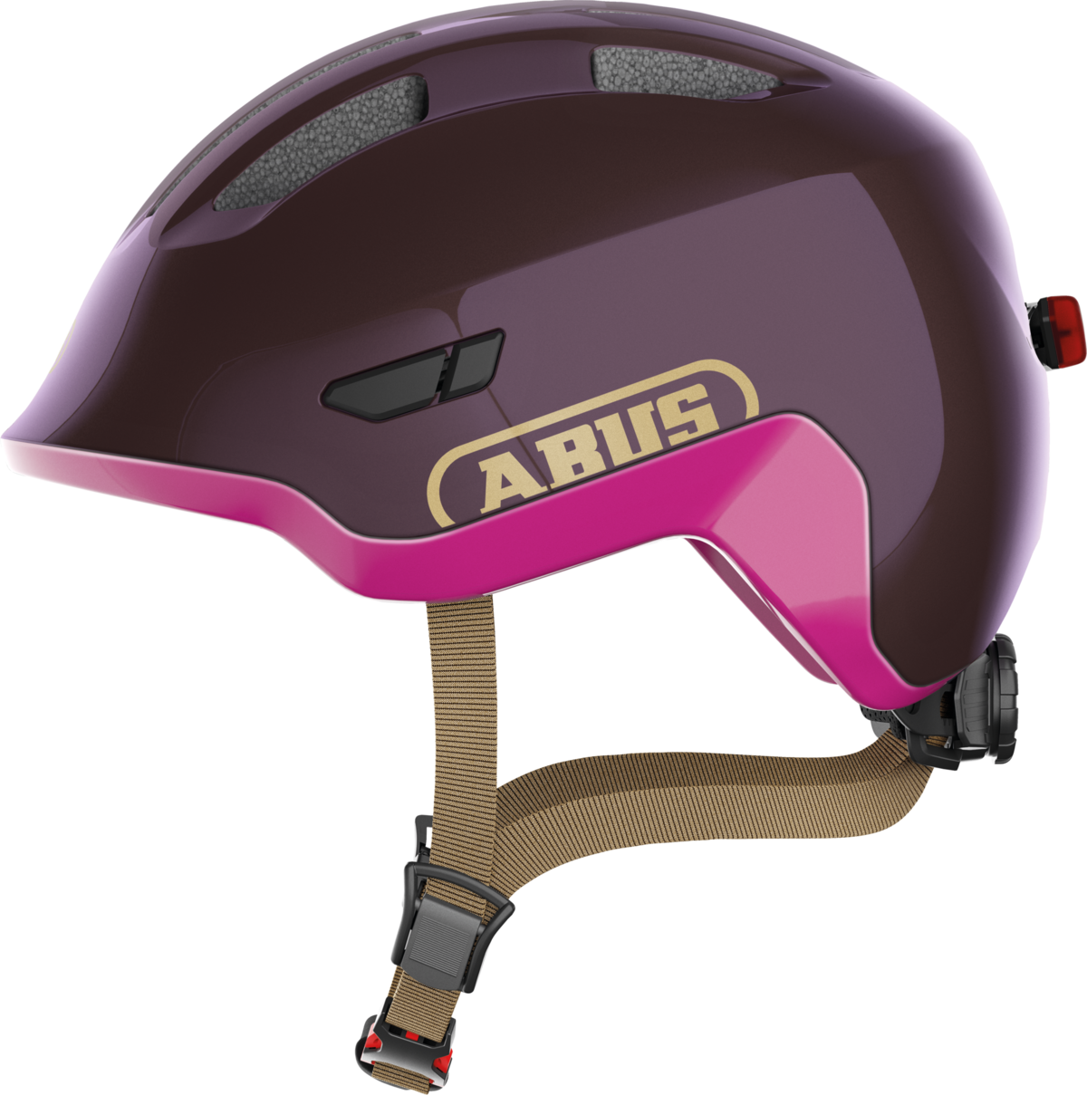 Abus Smiley 3.0 ACE LED royal purple veľkosť M (50-55cm)
