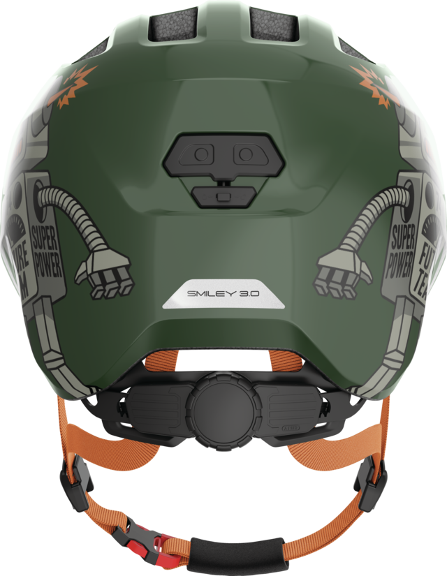 Abus Smiley 3.0 green robo vel.M (50-55) / dětská helma