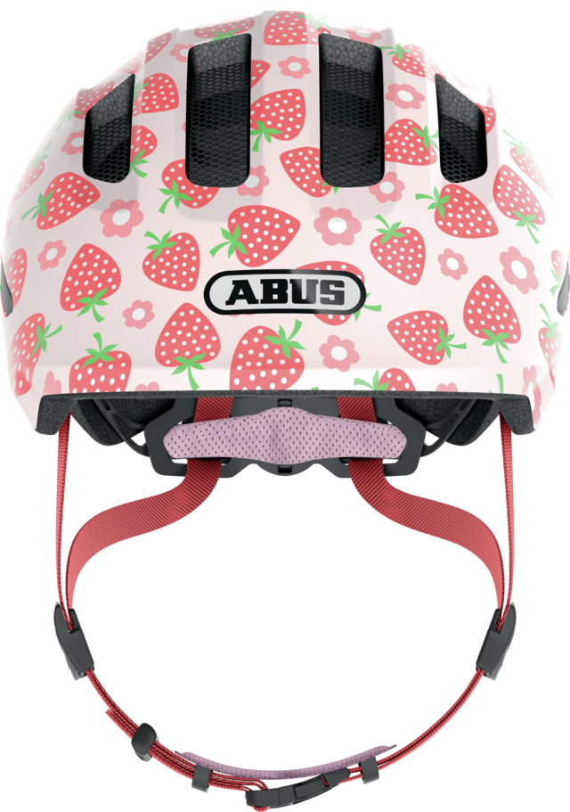 Abus Smiley 3.0 LED rose strawberry vel.M (50-55) / dětská helma