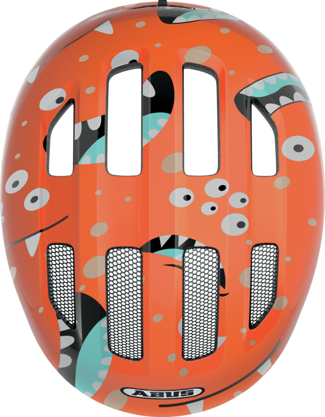 Abus Smiley 3.0 orange monster vel.M (50-55) / dětská helma